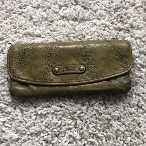 Fossil Women’s Flap Wallet - Moss Green